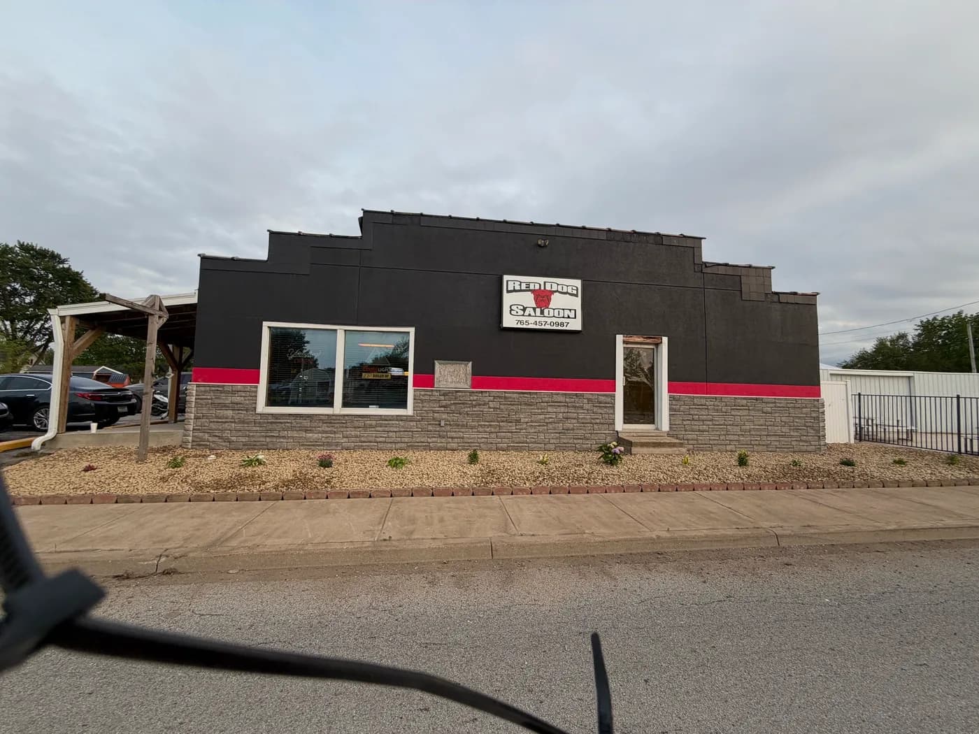 Outdoor Muscle shop and equipment yard